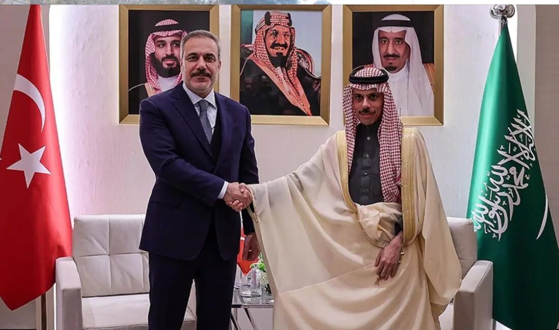 Dışişleri Bakanı Hakan Fidan, Suudi Arabistan Dışişleri Bakanı Al Suud