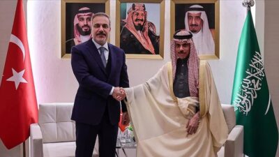 Dışişleri Bakanı Hakan Fidan, Suudi Arabistan Dışişleri Bakanı Al Suud