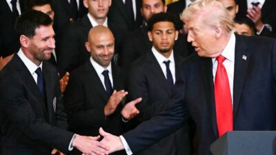 ABD Başkanı Donald Trump, ülke liginde şampiyon olan Inter Miami