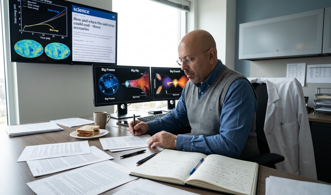 Karanlık, dondurucu ve mutlak bir sessizlik mi? Yoksa atomlarına kadar