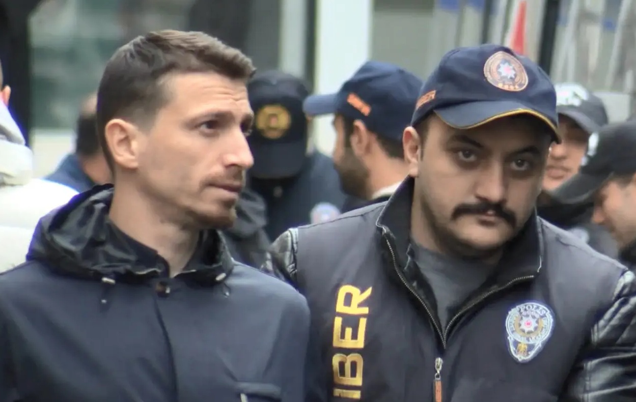 Bahis soruşturmasının ardından tutuklanan Mert Hakan Yandaş'ın cezaevinden bir görüntüsü