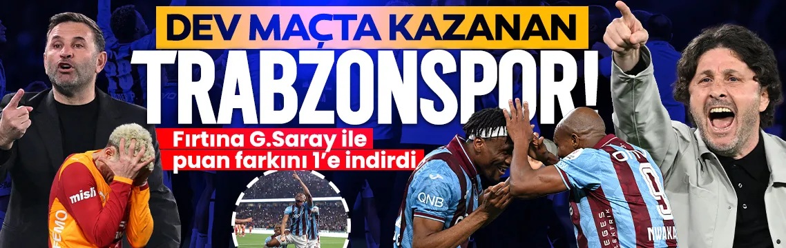 Trabzonspor, Süper Lig'de konuk ettiği