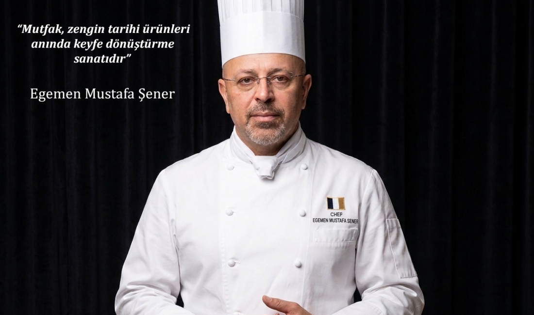 Bu ayki kapağımızda, iki Michelin yıldızlı, dünyaca ünlü şef Egemen