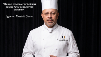 Bu ayki kapağımızda, iki Michelin yıldızlı, dünyaca ünlü şef Egemen