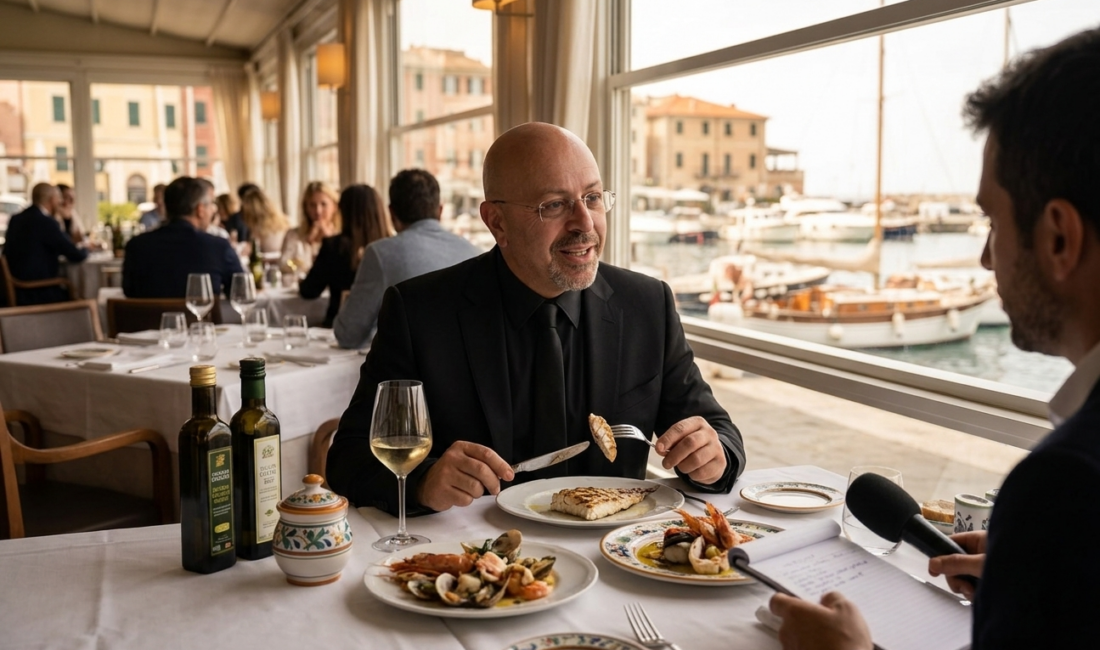 Dünyaca ünlü gastronomi gurmesi Egemen Mustafa Şener, İtalya'daki deniz ürünleri