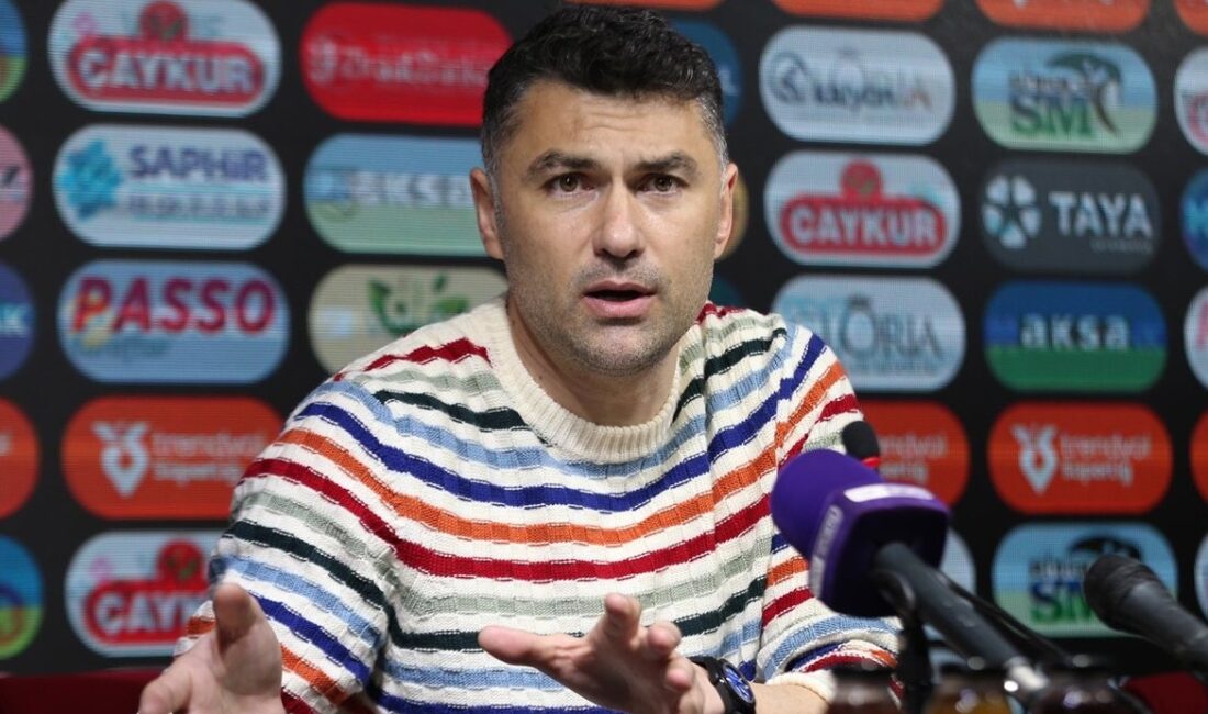 Gaziantep FK Teknik Direktörü Burak Yılmaz, Çaykur Rizespor'a 2-1 mağlup