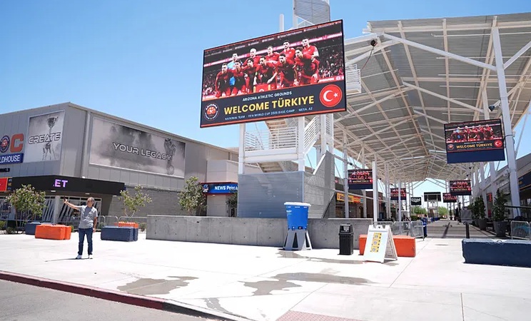 A Milli Futbol Takımı'nın 2026 Dünya Kupası'nda kullanacağı Arizona'daki tesisler