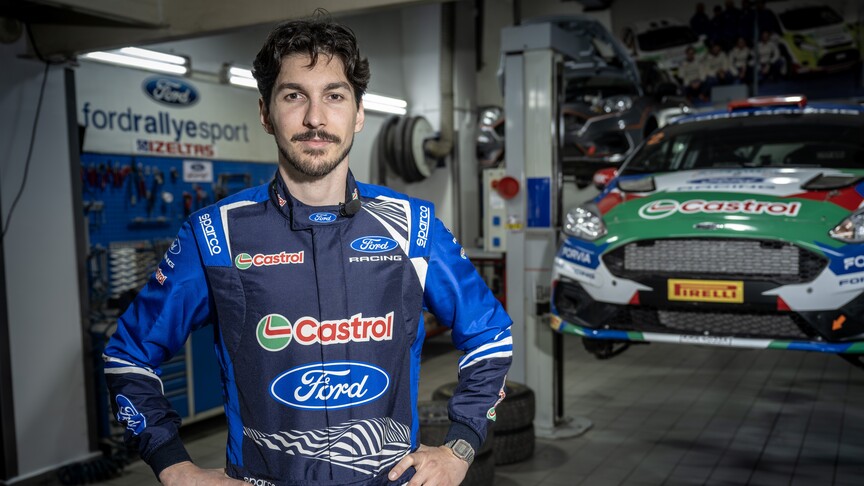 Ali Türkkan, Acropol Rallisi'nde co-pilotu ile birlikte WRC2 kategorisinde mücadele