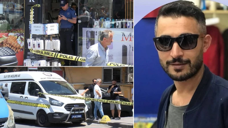 İnönü Mahallesi'nde bir cep telefonu dükkanında meydana gelen silahlı saldırıda