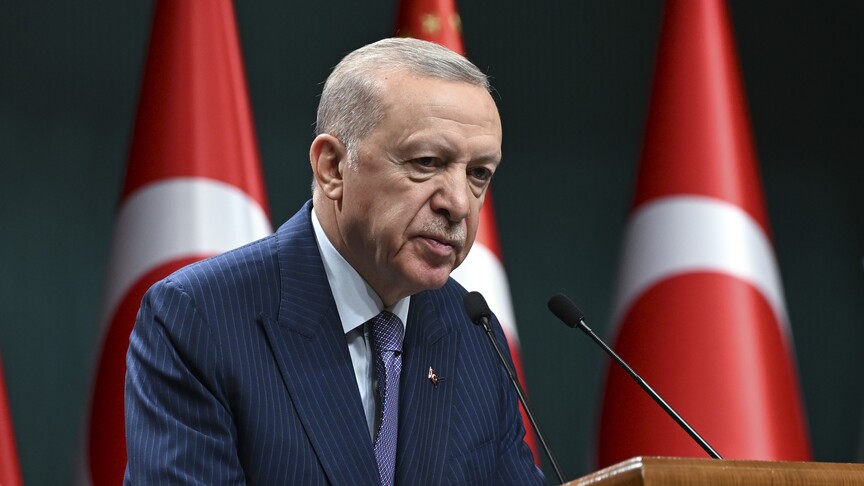 Cumhurbaşkanı Erdoğan, sanat dünyasının önemli isimlerinden biri olan Yusuf Tavaslı'nın