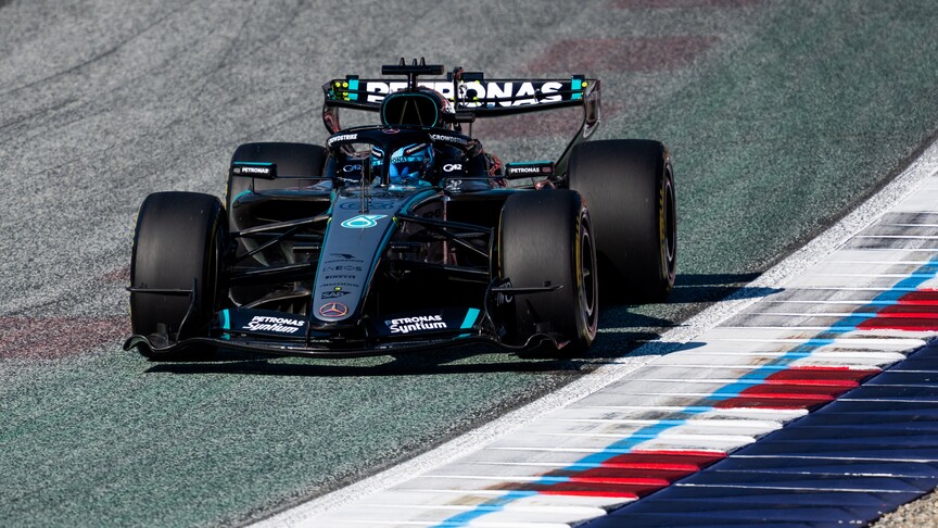 Formula 1'de sezonun 8. etabı olan Avusturya Grand Prix'sinde George