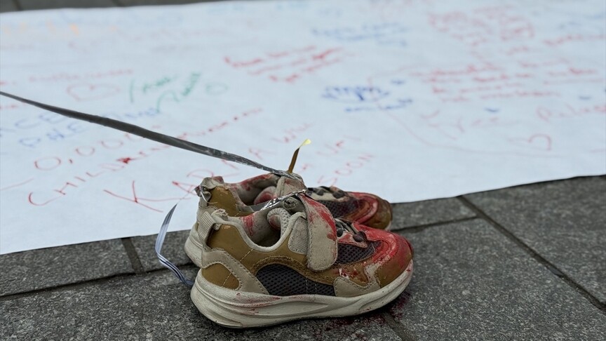 Hollanda ve İsveç'te düzenlenen protestolar, Gazze'deki insani krize dikkat çekmek