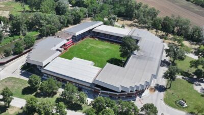 Edirne'de yapılacak Kırkpınar Yağlı Güreşleri öncesinde Sarayiçi'nde hazırlıklar sürüyor. Ekipler,