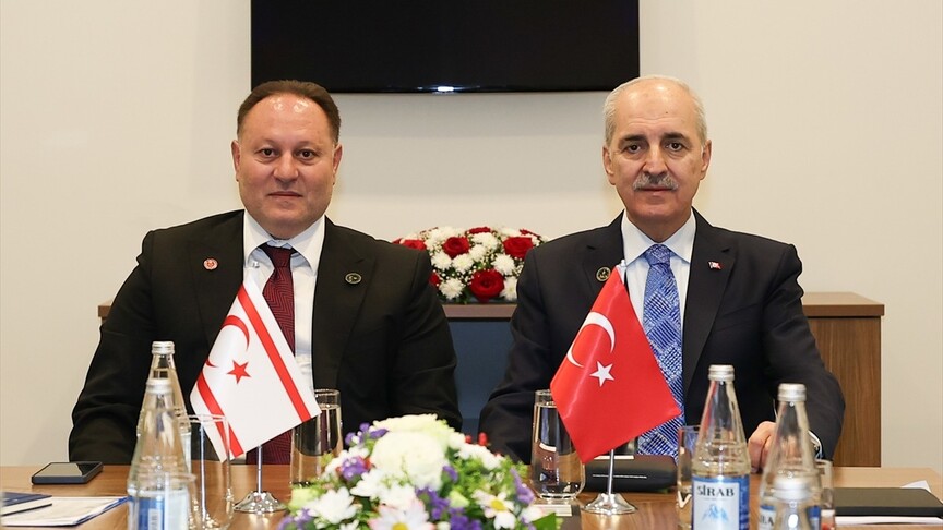 TBMM Başkanı, Bakü'de düzenlenen konferansta KKTC ile olan ilişkileri ve