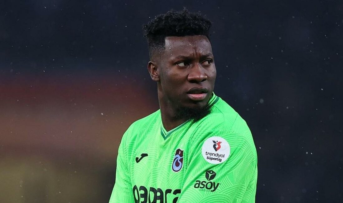 Trabzonspor, Kamerunlu kaleci Andre Onana ile yeni bir anlaşmaya vardı.