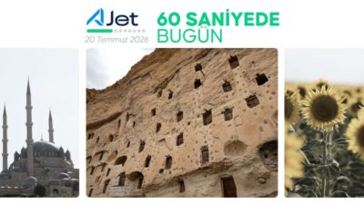Türkiye ve dünya gündeminin özeti için 60 saniyelik bir yolculuğa