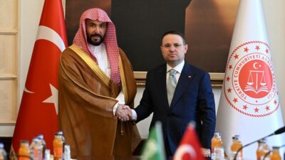 Görüşmede iki ülke arasındaki adalet iş birliği ve hukukun üstünlüğü