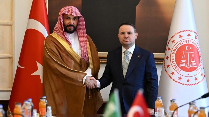 Adalet Bakanı Akın Gürlek, Suudi Arabistan Adalet Bakanı Waleed Mohammed