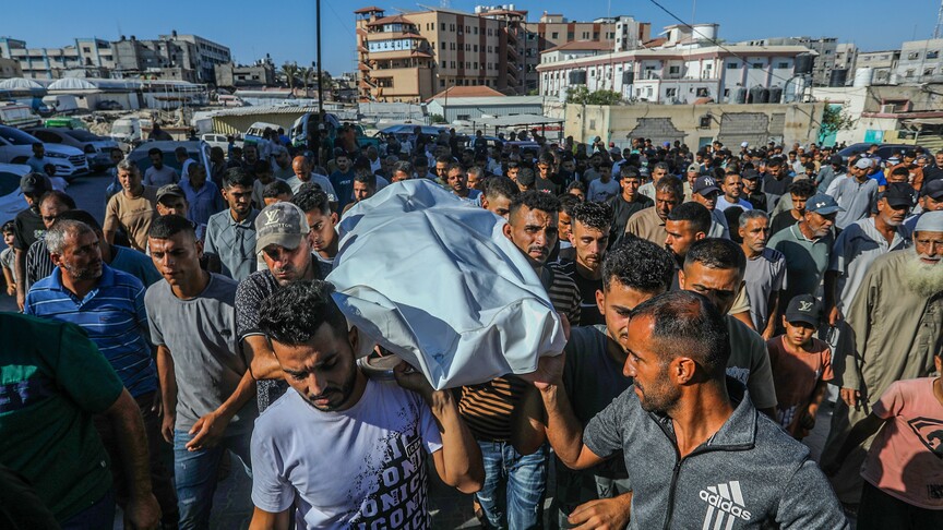 İsrail ordusunun ateşkes ihlali sonucu Gazze'de meydana gelen saldırıda üç