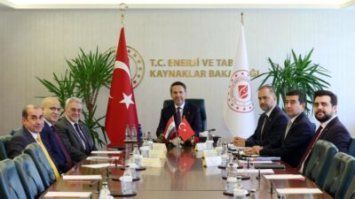 Enerji ve Tabii Kaynaklar Bakanı Alparslan Bayraktar, Iraklı yetkililerle enerji