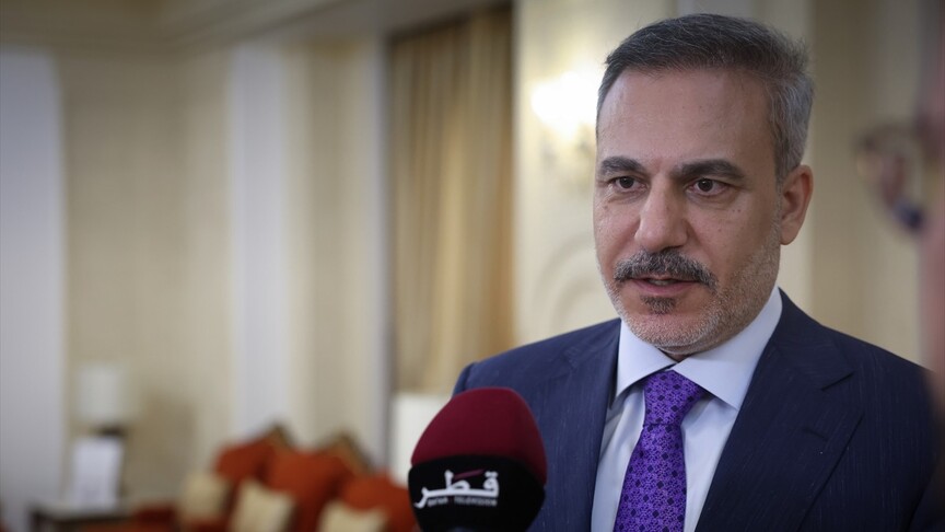 Dışişleri Bakanı Hakan Fidan, Katar'ın krizin çözümü için yürüttüğü yapıcı