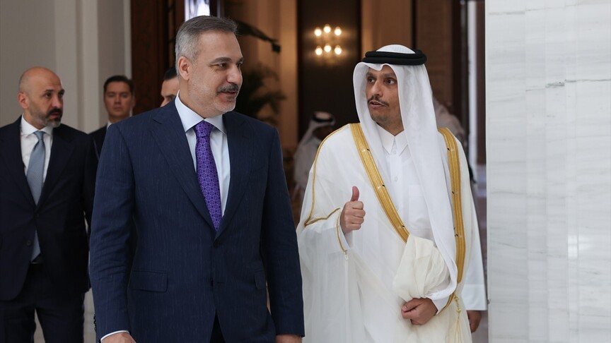 Dışişleri Bakanı Hakan Fidan, Katar ile ilişkilerin güçlendirilmesi amacıyla Doha'da