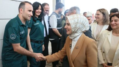 Aile ve Sosyal Hizmetler Bakanı Mahinur Özdemir Göktaş, Kapıkule Sınır