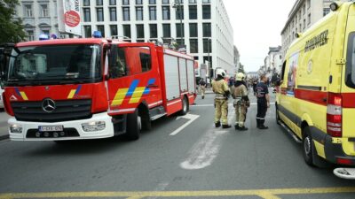 Anvers'teki bir apartmanda meydana gelen yangında en az 6 kişi