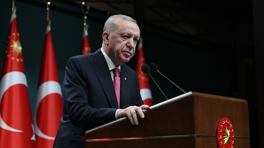 Cumhurbaşkanı Erdoğan, Türkiye'nin teknoloji merkezi olma hedefini vurgulayarak önemli adımlar