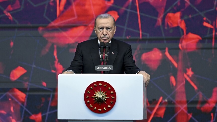 Cumhurbaşkanı Erdoğan, devletin kendine yönelen tehditlere karşı güçlü bir duruş