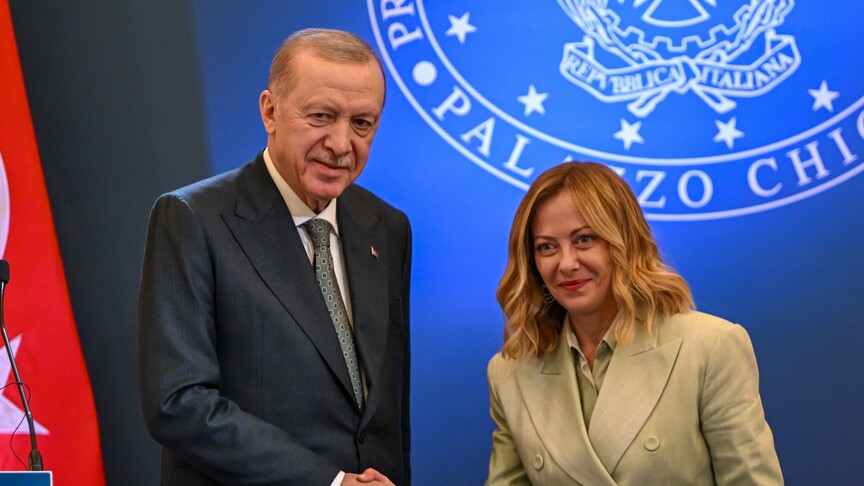 Cumhurbaşkanı Erdoğan, İtalya'nın yeni Başbakanı Meloni ile telefon görüşmesi yaparak