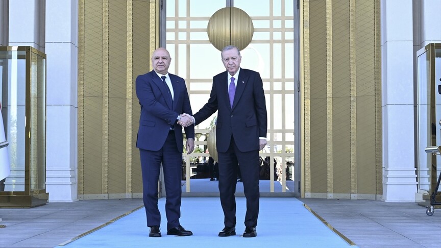 Cumhurbaşkanı Erdoğan, Lübnan Cumhurbaşkanı Joseph Avn'ı Türkiye'de resmi bir törenle