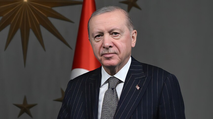 Cumhurbaşkanı Recep Tayyip Erdoğan, 36. NATO Zirvesi'nde uluslararası liderlerle bir