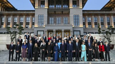 Cumhurbaşkanı Recep Tayyip Erdoğan ve eşi Emine Erdoğan, 36. NATO