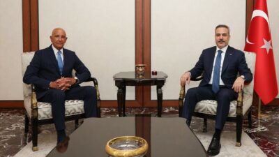 Dışişleri Bakanı Hakan Fidan, ABD'nin Ankara Büyükelçisi Tom Barrack'ı kabul