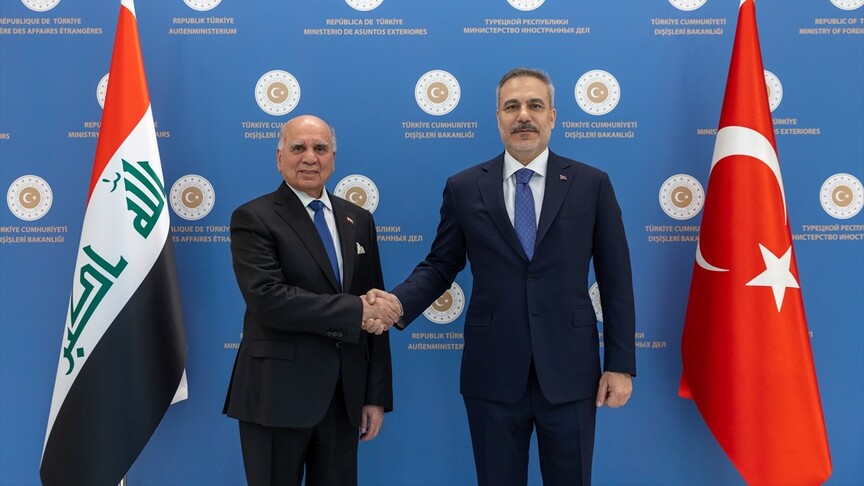 Dışişleri Bakanı Hakan Fidan, Irak Dışişleri Bakanı Fuad Hüseyin ile