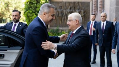Dışişleri Bakanı Hakan Fidan, Milli Savunma Bakanı Yaşar Güler ile