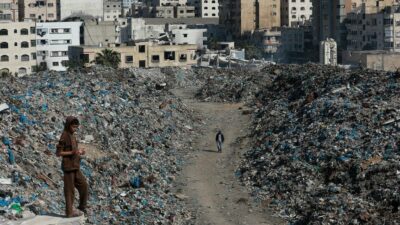 İsrail'in 1000 gündür süren saldırıları, Gazze'deki belediye hizmetlerini büyük bir