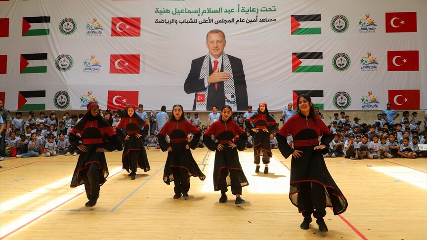 İsrail saldırılarının gölgesinde, Gazzeli çocuklar Türkiye'nin desteklediği yaz kamplarında umut