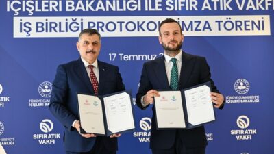 Sıfır atık uygulamalarının yaygınlaştırılması için önemli bir adım atıldı.