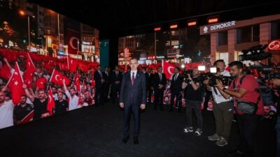 Duran, 15 Temmuz Demokrasi ve Milli Birlik Günü dolayısıyla hazırlanan