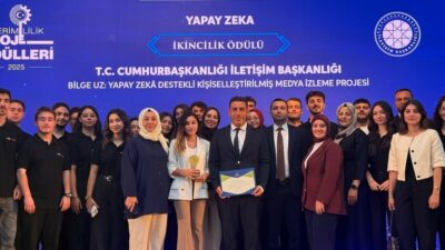 Cumhurbaşkanlığı İletişim Başkanlığı'nın geliştirdiği yenilikçi proje, yapay zeka alanındaki başarısını