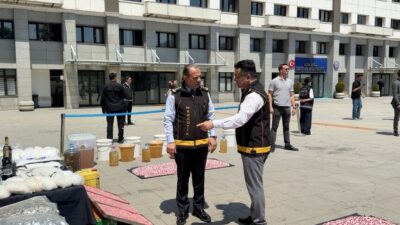 İstanbul'da gerçekleştirilen büyük bir operasyon sonucunda 1 ton 45 kilogram