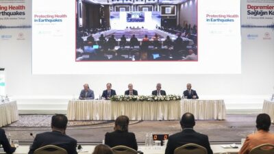 Dünya Sağlık Örgütü tarafından düzenlenen Bakanlar Konferansı, sağlık sistemlerinin depremler