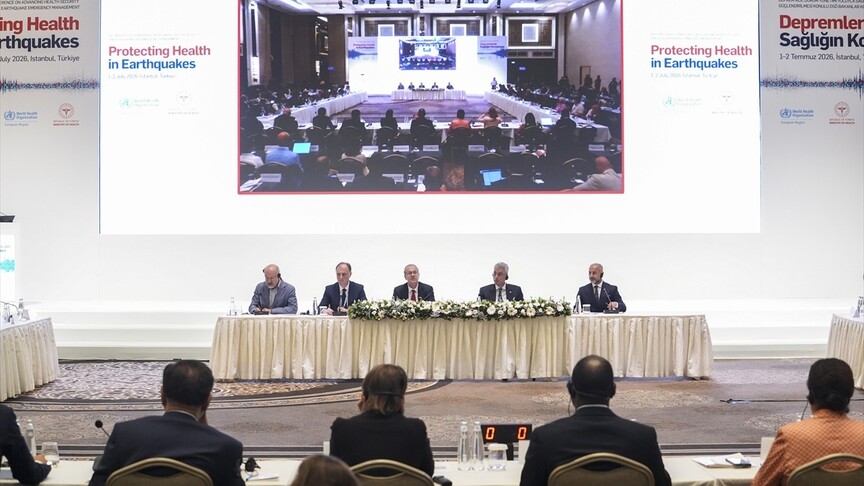 Dünya Sağlık Örgütü tarafından düzenlenen Bakanlar Konferansı, sağlık sistemlerinin depremler