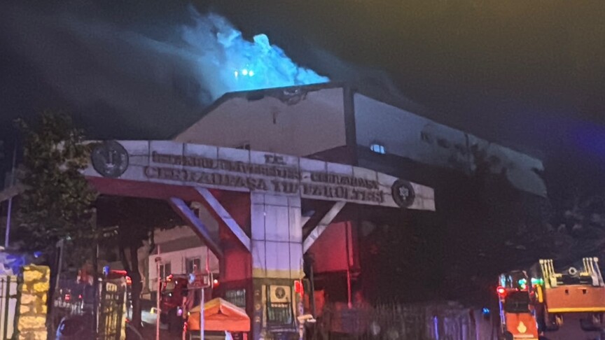 Fatih'teki önemli eğitim kurumlarından biri olan Diş Hekimliği Fakültesi'nde meydana