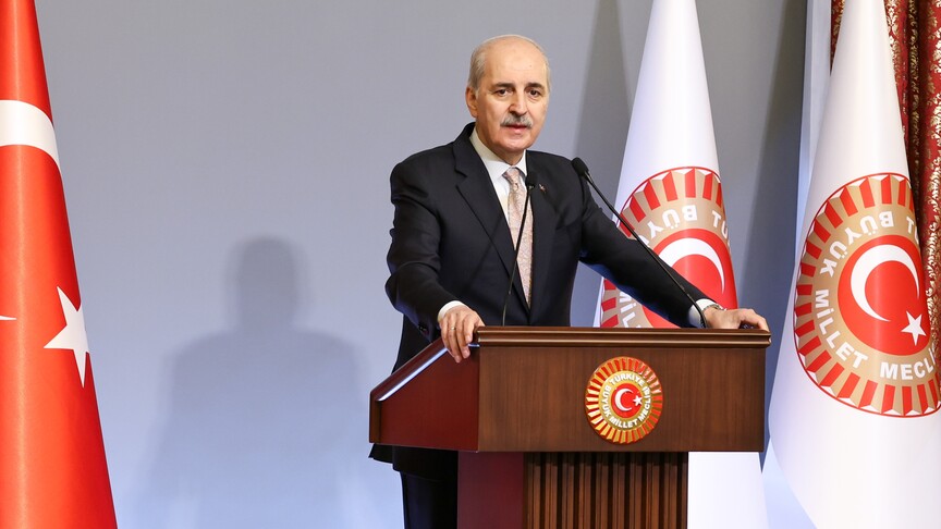 TBMM Başkanı Numan Kurtulmuş, Türkiye'nin Kıbrıs Türk halkının haklarını koruma