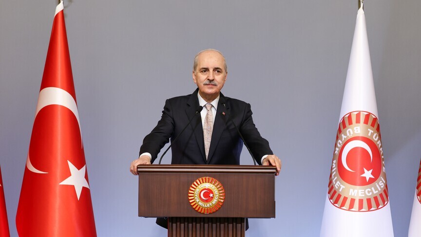 TBMM Başkanı Numan Kurtulmuş, terör örgütünün silah bırakmasının ülke için