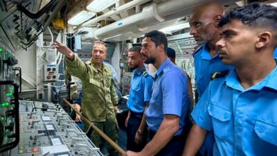 Libya Deniz Kuvvetleri, Türk fırkateyni TCG Giresun ile gerçekleştirdiği eğitimlerle