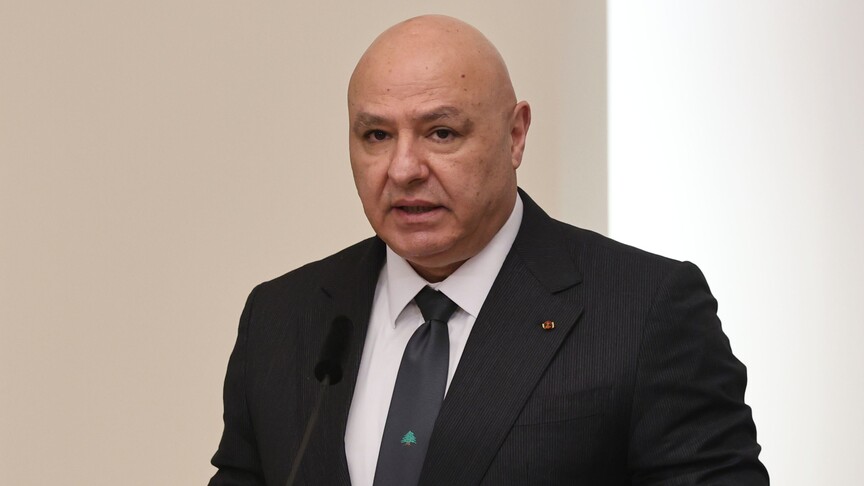 Lübnan Cumhurbaşkanı Joseph Avn, ABD Başkanı Donald Trump ile önemli